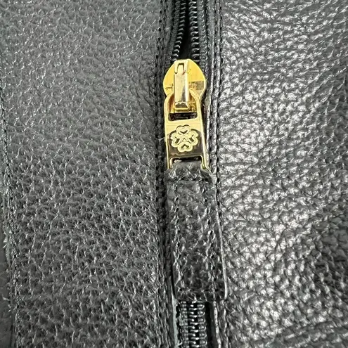 LK Bennett L.K. Bennett Carole Black Stretch Leather Knee Boots - Size 5.5 / 36