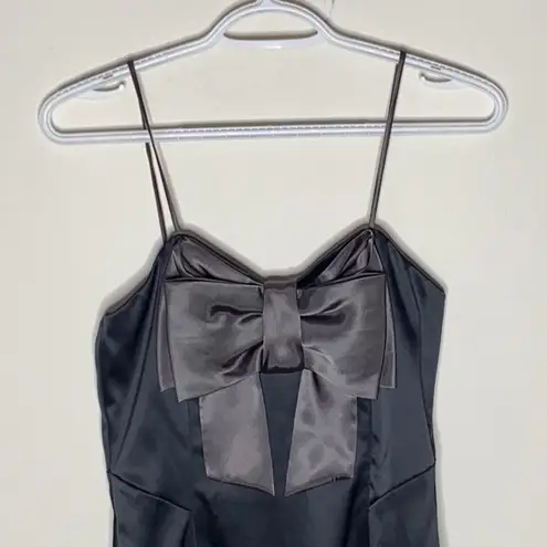 Night Way Collections satin bow cocktail dress size 4