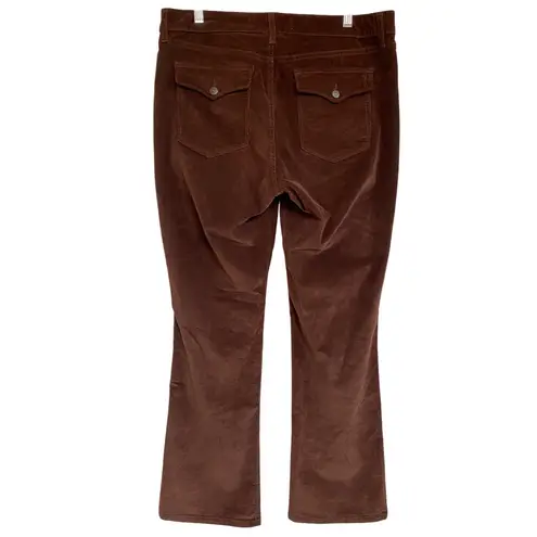 VINTAGE AMERICA Women's Brown Corduroy Vintage Bootcut Jeans Missy Senora 12/31