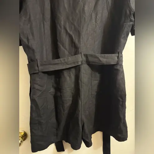 Rails  Georgie Black Button-Up Romper Size 2Xl - Image 5