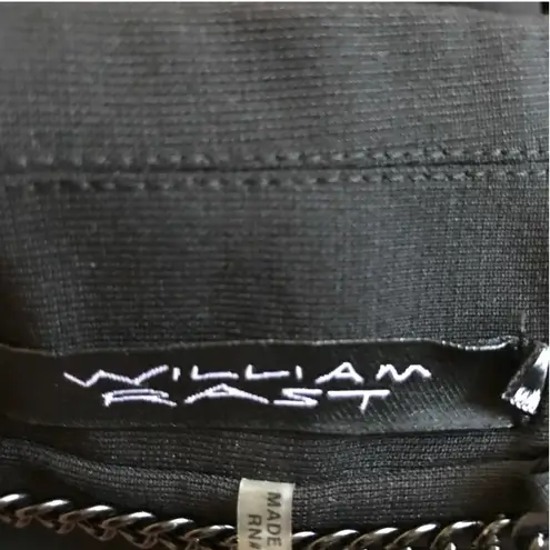 William Rast Military Blazer Black Size XS Double Breasted Coat Jacket Career - Image 5