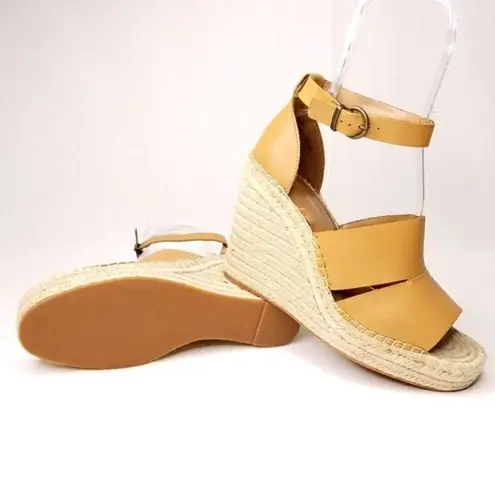 Treasure & Bond Sannibel Platform Wedge Leather Sandal Women’s Size 11 M
