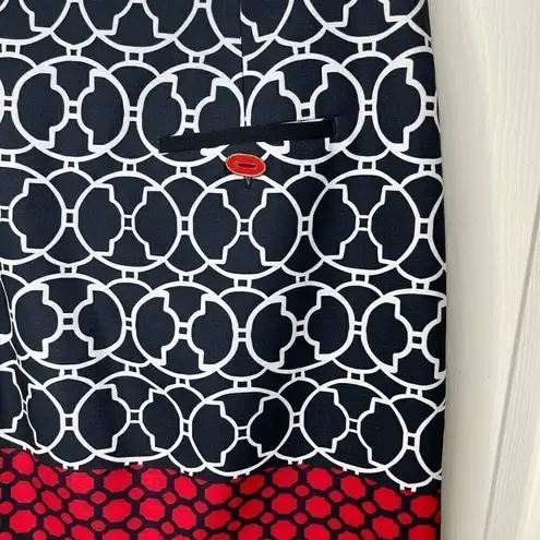 ep pro GOLF Forbidden City Golf Skort (Black/Red) - 2