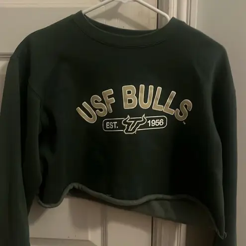 Blue 84 UNIVERSITY OF SOUTH FLORIDA cropped sweatshirt. Barely worn.  brand