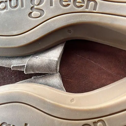 Paul Green Tiered Suede Flip Flops