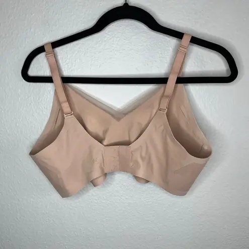 Honeylove Womens Beige Seamless No Wire Crossover Bra XL