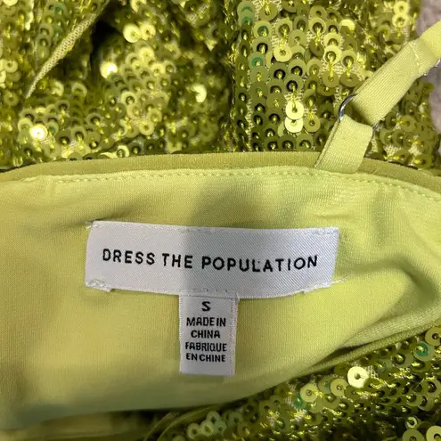 Dress the Population Women's Paloma Bodycon Mini Dress Special Occasion Size S