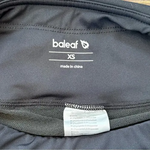 Baleaf Women’s High Waisted Black Pleated Running Skirt Tennis Skort Size XS