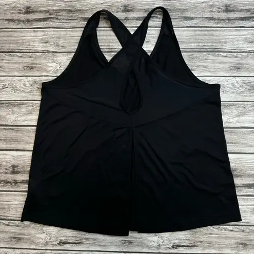 Old Navy  Active Ultralite Women's Black Racerback Athletic Tank Top S SM Small