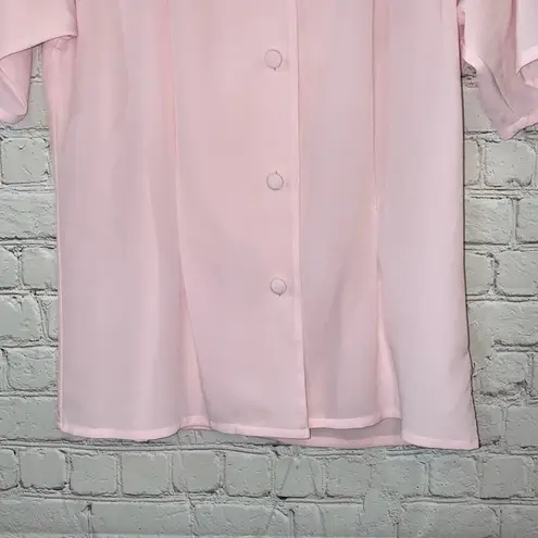 Oscar de la Renta Expressions Pink Button Down