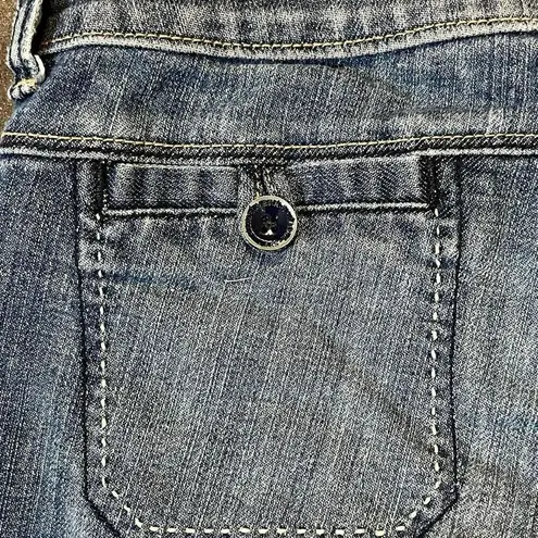 American Eagle  Denim Cropped Capri Pants 2 Regular