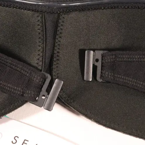 Seafolly NWT X Revolve Inka Rib Bustier Bandeau in Black