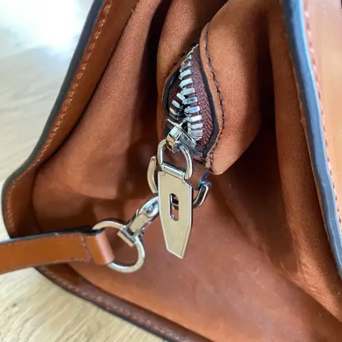 Alexander Wang  Pelican Leather Satchel Bag in Tan