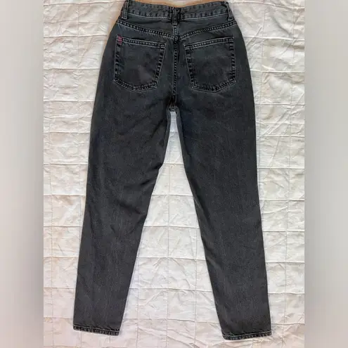 BDG Urban Outfitters  100% Cotton Washed Black Mom High Rise Denim Jeans - 26