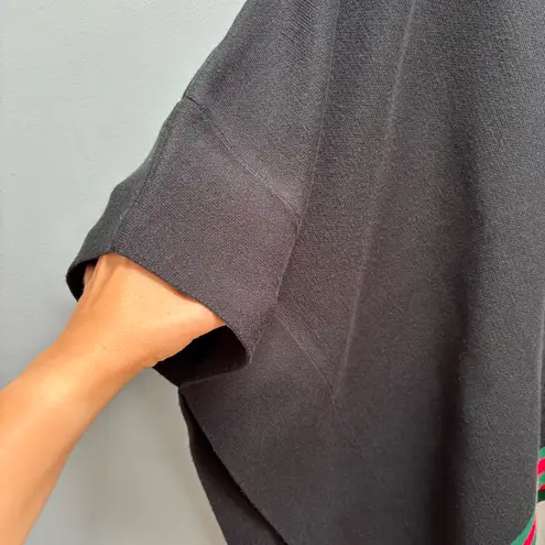 Tuckernuck Black Camden Soft Sweater Poncho In Black One Size Size undefined - Image 5