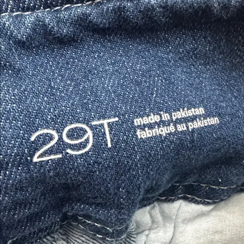 Pilcro Anthropologie Seamed High Rise Flare Jeans Straight Wide Leg Medium Wash