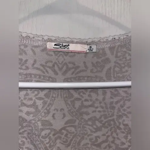 Silver Jeans Silver by BKE Tanktop Size small