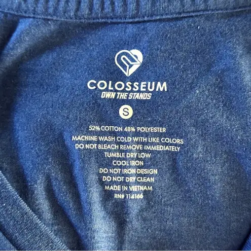 Colosseum University of Florida Gators Shirt Womens Size Small Blue V-Neck Top NCAA Gift