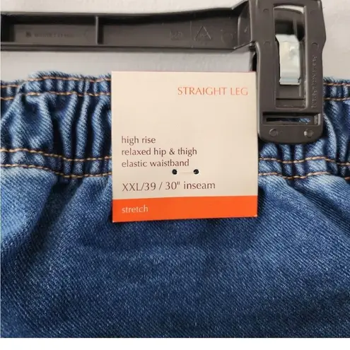 Knox Rose  high rise straight leg jeans 39/xxl NWT