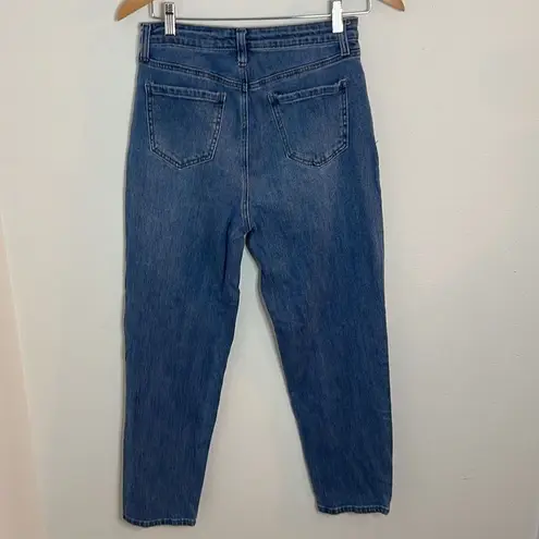 Abound  button fly cotton jeans.  Tapered.  Size 26 waist.