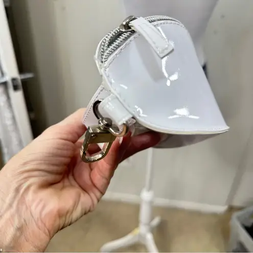 Just Cavalli White w/Silver Sunglass / Eyeglass Vinyl Zipper Case - EUC