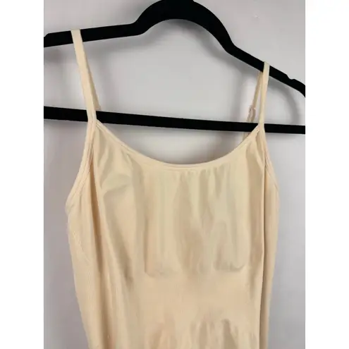 Blanqi Body Beige Nude Seamless Maternity Slip Dress Shapewear L/XL Pink Size L