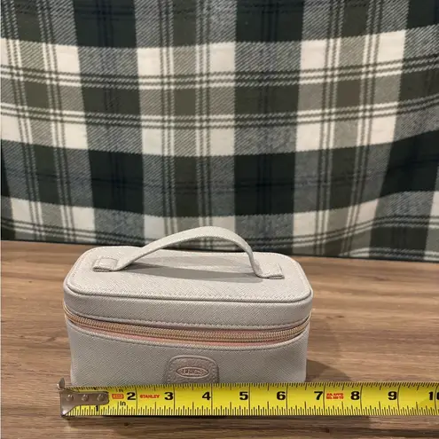 Brics Qatar Airways Travel Makeup Case Grey Rose Gold Cosmetic Pouch Toiletry Pink