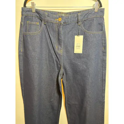 Brand New LTS Women's Size 12 Relaxed Fit Ankle Length Jeans Blue