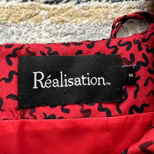 Realisation Par  the Venus mini Dress in red squiggle size M - Image 7