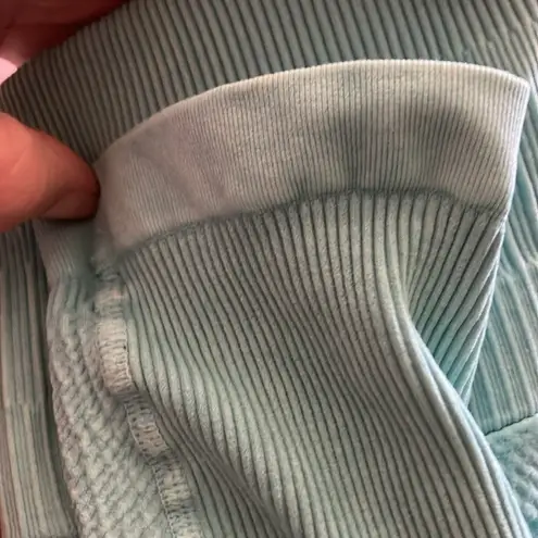 Free People Movement FP Movement Womens teal high-rise diamond leggings