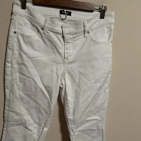 EXPRESS  Editor Low Rise White Bootcut Jeans- Size 6