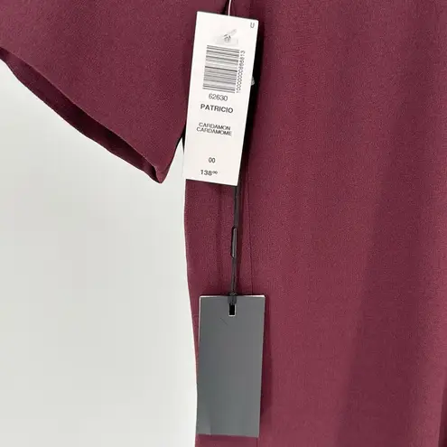 Babaton Patricio T Shirt Mini Dress in Cardamom size 00 NWT Short Sleeve