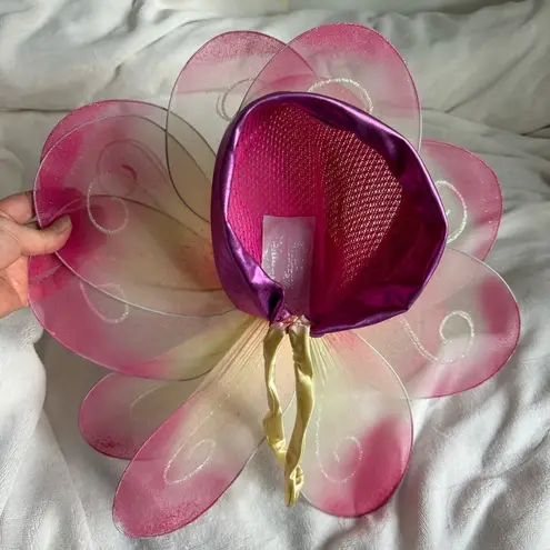 Handmade pink floral hat. This hat was made for the stage in the theater.