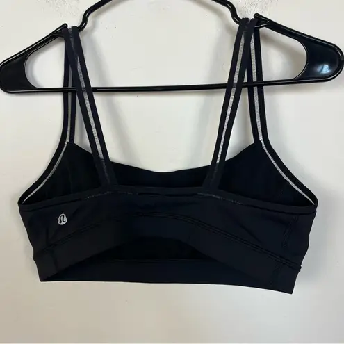Lululemon  Black Strappy Sports Bra