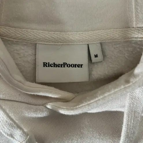 Richer Poorer hoodie off white Size M