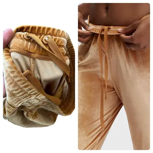 Fabletics  Light Honey Luxe Velour Comfy Loungewear Jogger Size Medium - Image 9
