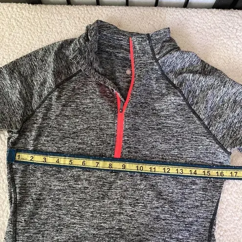 Tangerine Performance Athletic Workout Wicking Lightweight Pullover Grey Small