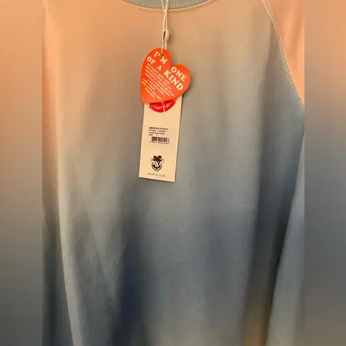 Wildfox  Sommers SS In the Grotto Sweater Women’s Sky Blue Size Large - Image 9