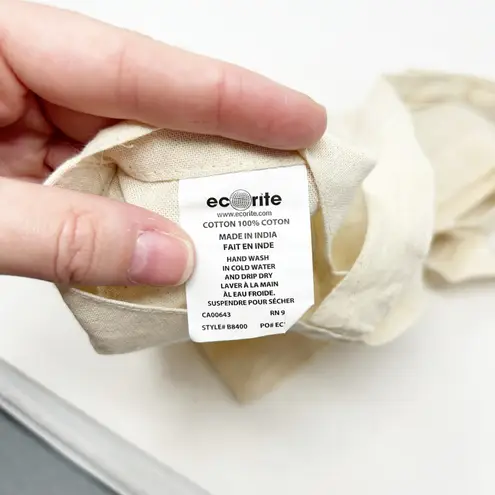 Knix Leia Bryans Nude Art Body Positivity Reusable Cotton Canvas Tote Bag Cream