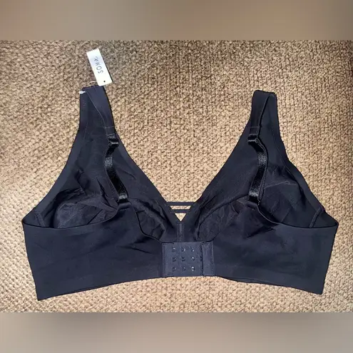 Soma Essentials Wireless Unlined Bra black sz 38DD $62