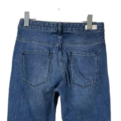 Scotch & Soda Lady Luck Jeans Mid Rise Embroidery Medium Wash Women’s Size 26/32