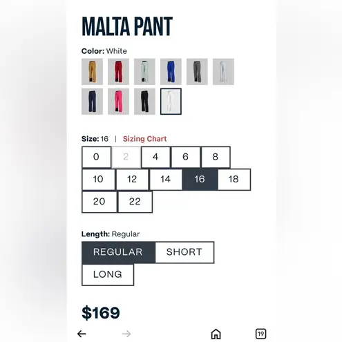 Obermeyer NWT MALTA White Pant $169 MSRP