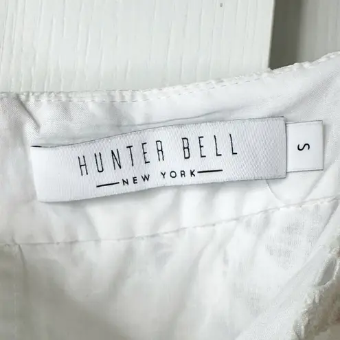 Hunter Bell Remy White Lace Crochet Maxi Dress Size Small