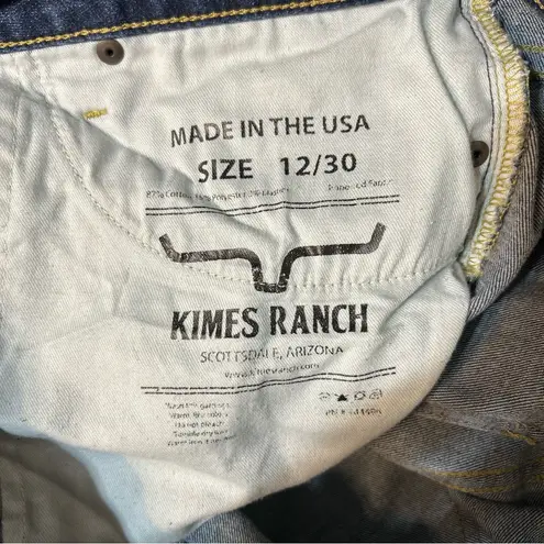 Kimes Ranch Sarah High Rise Slim Bootcut Jeans in Blue Size 12