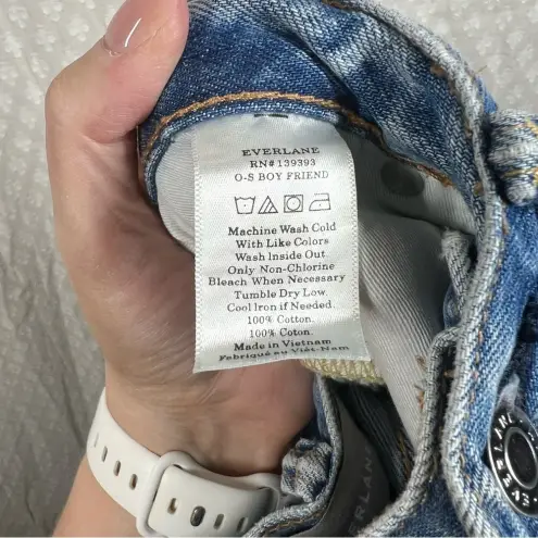 Everlane  Light Wash High‎ Rise Boyfriend Jeans