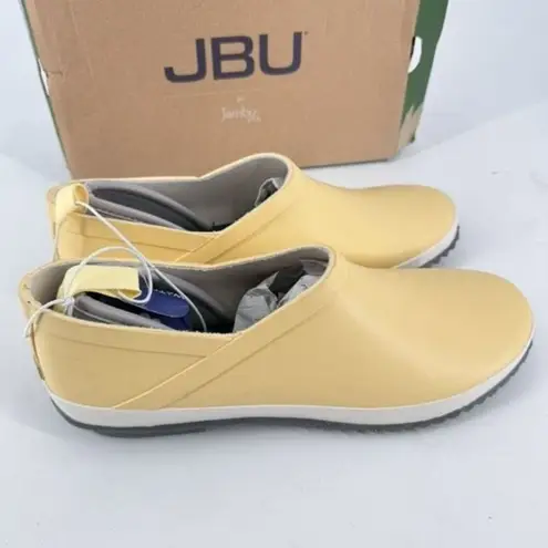 Jambu NWT JBU by Women's Bumblebee Garden Ready Rain Shoes Yellow Gray Size 11
