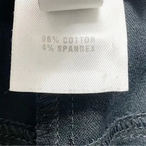 St. John Vintage Sport Pants Black Straight Leg Stretch Trouser Women’s Size 2