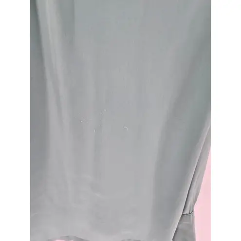 J. G. HOOK Womens Size 12 Collared Button Front Long Sleeve Shirt Top Green *