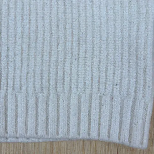 STAUD Bette merino wool rib-knit cap sleeve turtleneck sweater size S small NEW