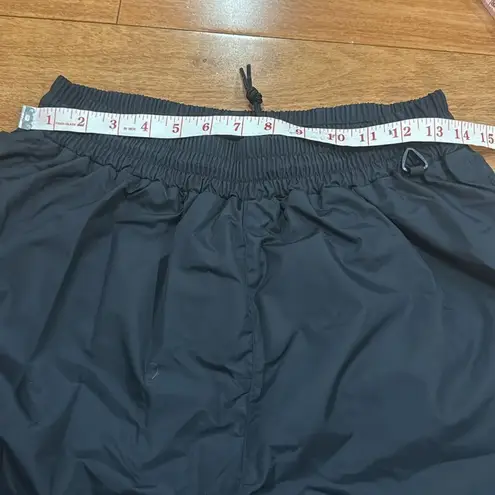 Columbia  Snow cargo Pants Black Nylon Pull On Ankle Cuffs Flap Pocket size M